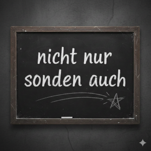آموزش nicht nur sondern auch